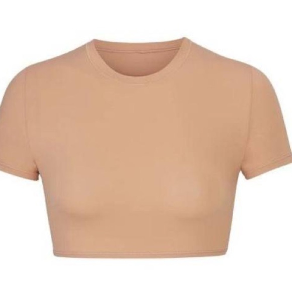 NWT SKIMS fits everybody super cropped t-shirt